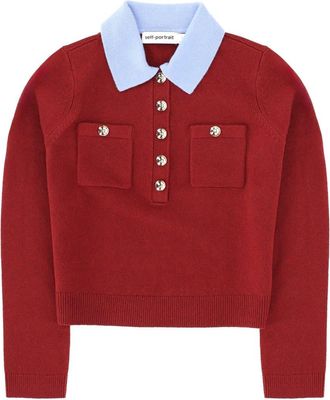 Self Portrait Top Polo