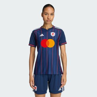 adidas adidas Performance Olympique Lyonnais (Womens Team) 25/26 Away Jersey - Dark Navy