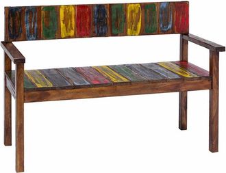 vidaXL Vidaxl - Dining Chairs 4 pcs Solid Reclaimed Wood