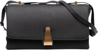 Bottega Veneta Pre-owned Cross Body Bags, female, Black, Size: ONE SIZE Pre-owned BV Angle Crossbody Bag