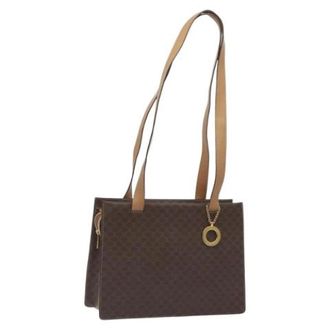 Celine Pre-owned Leather celine-bags - Dames - Vintage Schoudertas - Bruin - ONE Size - Leer - Vintage