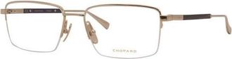 Chopard Demo Rectangular Mens Eyeglasses VCHD18M 0300 56