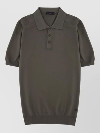 Fay cotton regular-fit polo shirt