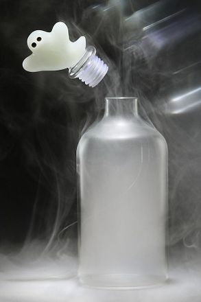 Anthropologie Ghost Glass Decanter