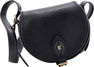Louis Vuitton Black Leather Tambourin Nm (Authentic Pre-Loved)