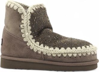 Mou Eskimo 18 Hotfix - Dames - Winterlaarzen - Grijs - 37 EU - Wol - Schoenen