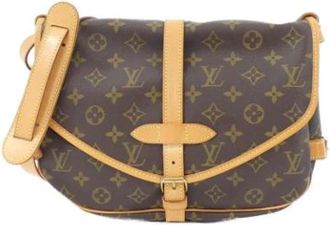 Louis Vuitton Pre-owned Cross Body Bags, female, Brown, Size: ONE SIZE Pre-owned Canvas louis-vuitton-bags