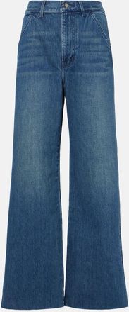 Veronica Beard Taylor wide-leg jeans