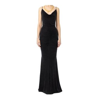 Elisabetta Franchi Vestito - Dresses - Mujer - Negro - L