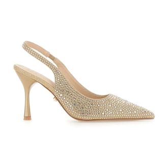 Twentyfourhaitch Pumps, female, Yellow, Size: 10 US Eindhoven Slingback