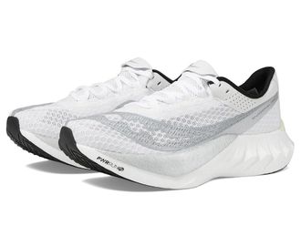 Saucony Endorphin Pro 4 Mens Shoes White/Silver : 14 D - Medium, Rubber