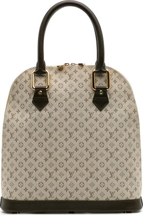 Louis Vuitton Pre-owned Womens Alma Handbag Monogram Canvas - Light Grey Textile - One Size