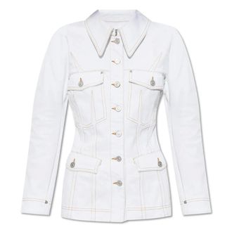 Givenchy Dames, Jassen, Wit, Maat: S Katoen