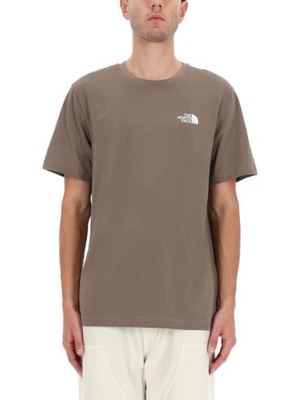 The North Face Brown Logo Crew Neck T-Shirt
