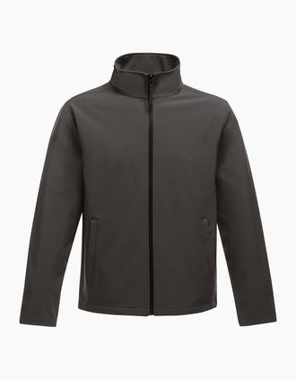 Regatta Mens Regatta Standout Mens Ablaze Printable Softshell Jacket - Grey - Size: 46/Regular
