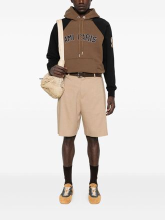 Ami Bruin Katoenen Sweatshirt