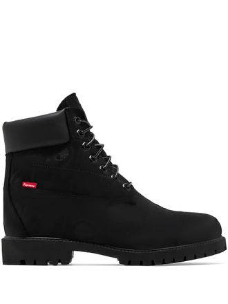 Timberland 6 Premium Supreme Patchwork boots - men - Calf Leather/Fabric/Rubber - 9 - Black