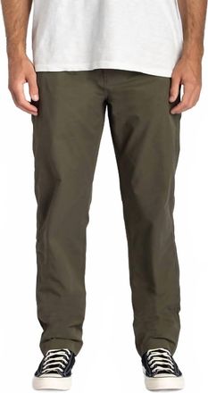 Roark Layover Pro Traveler Pants In Military