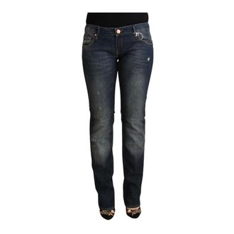 Acht Slim-fit Jeans, female, Blue, Size: W26 Low Waist Skinny Denim Jeans