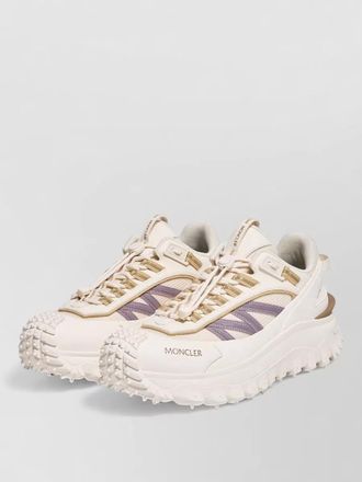 Moncler leather low-top sneakers