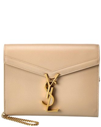 Saint Laurent Cassandra Leather Shoulder Bag