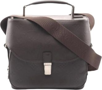 Louis Vuitton Pre-owned Cross Body Bags, female, Brown, Size: ONE SIZE Pre-owned Charlie Monogram Glace Camera Bag