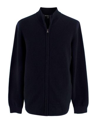 James Perse Cashmere Blend Navy Estilo Jacket Size XS