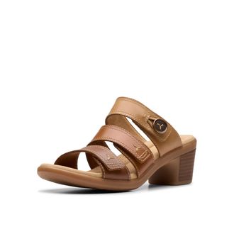 Clarks Womens Emily 2 Adella Sandals, Color Brown Multi, Size: 6.5 UK Wide