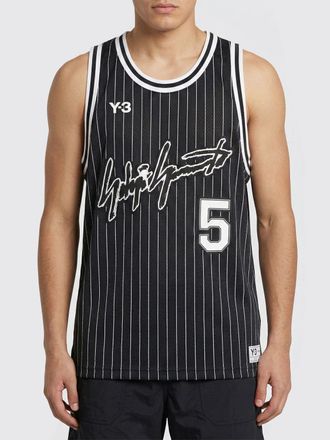 Yohji Yamamoto Canotta in poliestere riciclato con logo Y-3