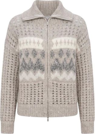 PESERICO Truien & Vesten, Dames, Veelkleurig, M, Maglia Donna TR
