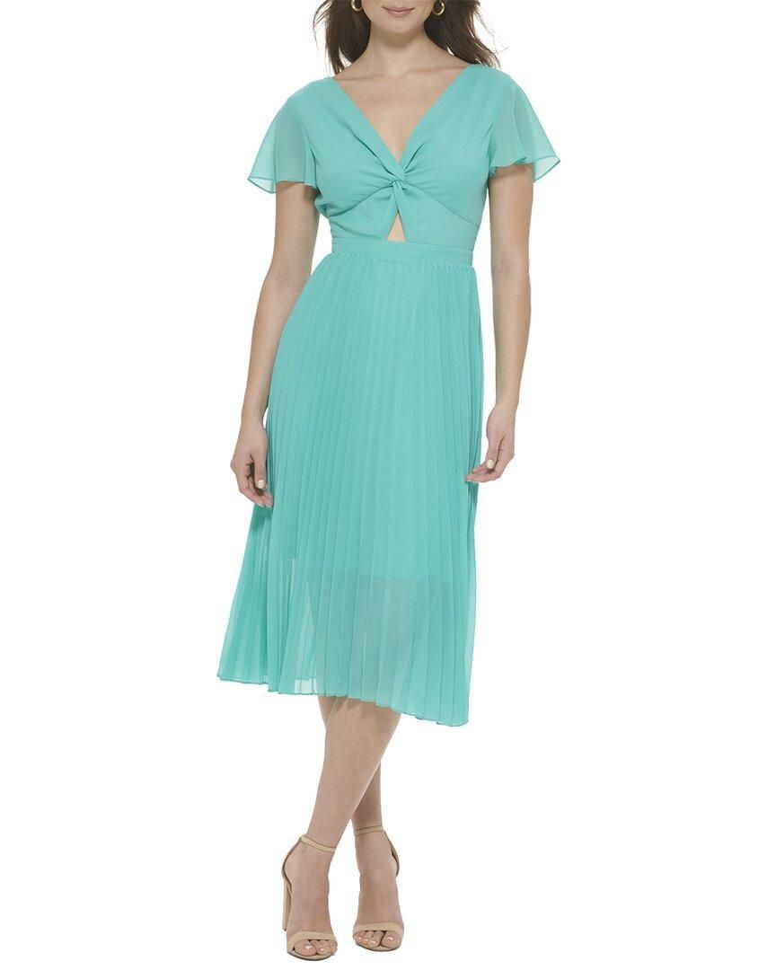 green emerald velvet dress Kensie Women's Dress Faux wrap,Citron Multi,4 at Amazon Women's Clothing  store