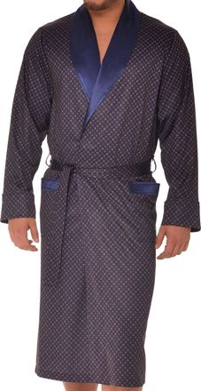 OEM Bata De Ba&ntilde;o Para Hombre Re-502 - Color: Azul Marino - Talla: M