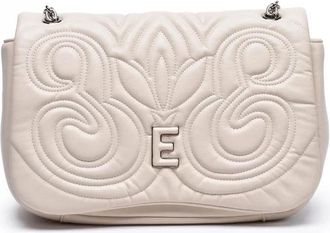 Ermanno Scervino Sveva Large Shoulder Bag - White