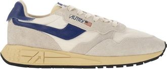 Autry Reelwind - Suede And Technical Textile Trainer