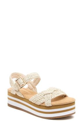 Kelsi Dagger Breeze Platform Sandal in Shell at Nordstrom, Size 5.5