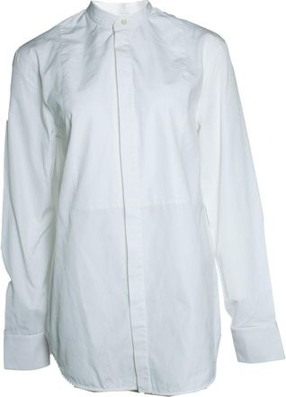 Wardrobe.NYC Wardrobe NYC, Mini shirt dress in white