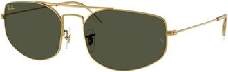 Ray-Ban Authentieke Explorer Bril Premium Kwaliteit - unisex - Zonnebrillen - Geel - 57 MM - Accessoires