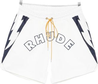Rhude Logo-print Drawstring Shorts