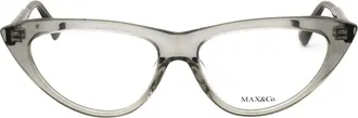 Max & Co. MO5015 Cat-Eye Acetate Eyeglasses - Grey