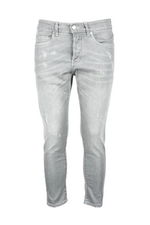 low brand Grey Slim Stretch Jeans