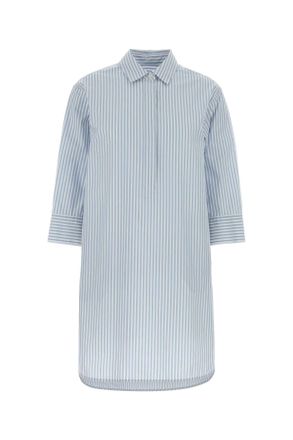 Woolrich Embroidered Poplin Shirt Dress