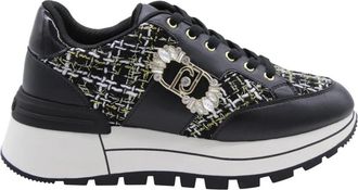 Liu Jo Berlijn Sneaker - Dames - Sneakers - Zwart - 38 EU - Schoenen