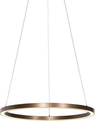 QAZQA Bronze Pendant Light 60 cm Incl. led 3-Step Dimmable - Girello