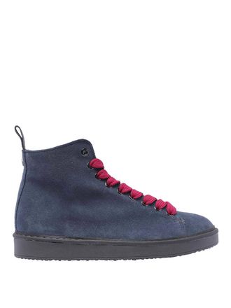 Panchic Panchic blue desert boot round toe