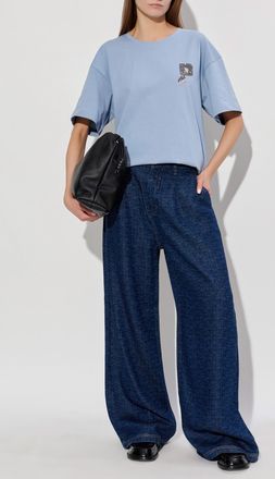 Munthe T-shirt Rubio, Womens, Blue