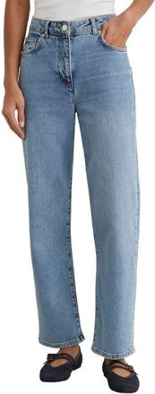 Reiss Selin Straight Leg Jeans in Light Blue at Nordstrom, Size 26