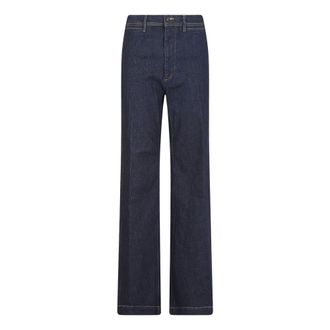 Ralph Lauren Jeans, Dames, Blauw, XS, Katoen, Flared Jeans