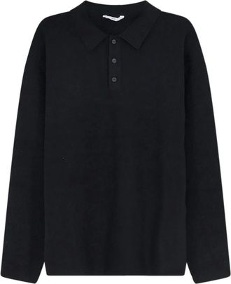 Hev&ograve; Mar Grande Polo - - Tops - Uomo - Nero - S