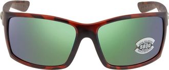 Costa REEFTON Green Mirror Polarized Glass Mens Sunglasses RFT 66 OGMGLP 64