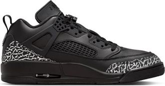Nike Jordan Mens Spizike Low - Basketball Shoes Black/Metallic Silver Size 10.0